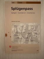 Landeskarte der Schweiz 1:25000 – SPLÜGENPASS – 2014