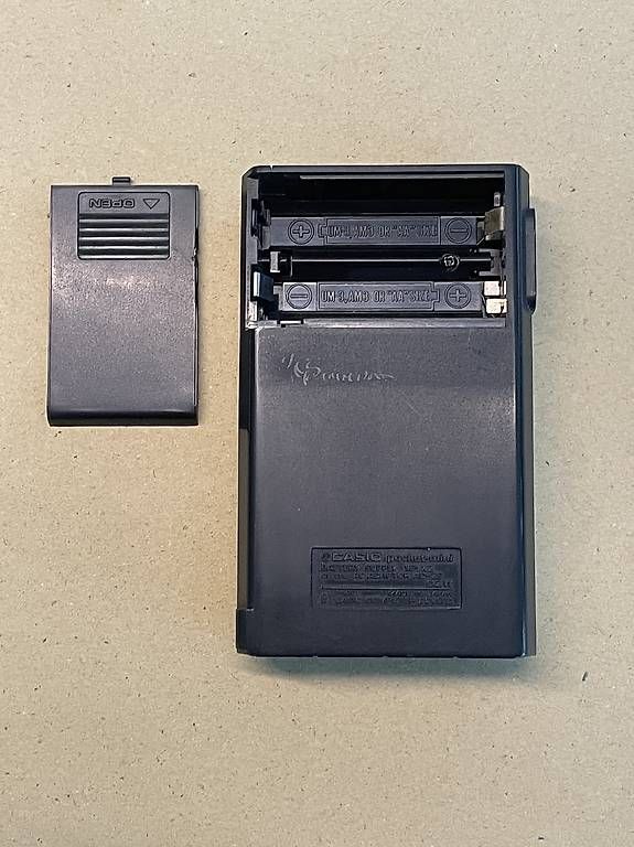 Taschenrechner: Calculatrice vintage Casio Pocket-mini - modèle collection – Gebraucht aus Gland von Lawrence_1196 2