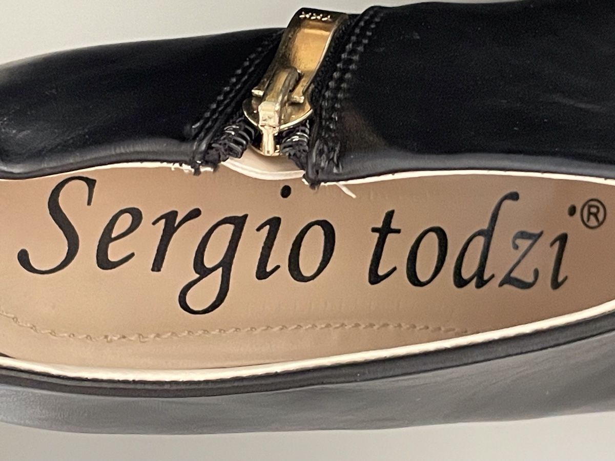 Scarpe da donna: Bottines compensées Sergio Todzi noires, taille 38 – Usato da Vuadens venduto da Nina11 4