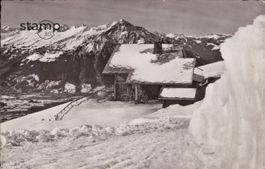 1952 AK Hotel Berghaus - Niederhorn mit Niesen
