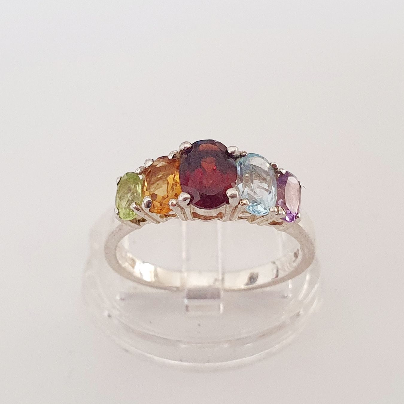 Anelli: Edelsteinring, Silber 925, Grösse 18.2 mm – Usato da Kreuzlingen venduto da Wunderkiste123 8