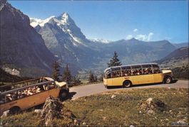 Postautos // Autokurs Grindelwald - Grosse Scheidegg