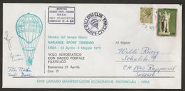 Ballon  1975 Italien CANZO Luftpost
