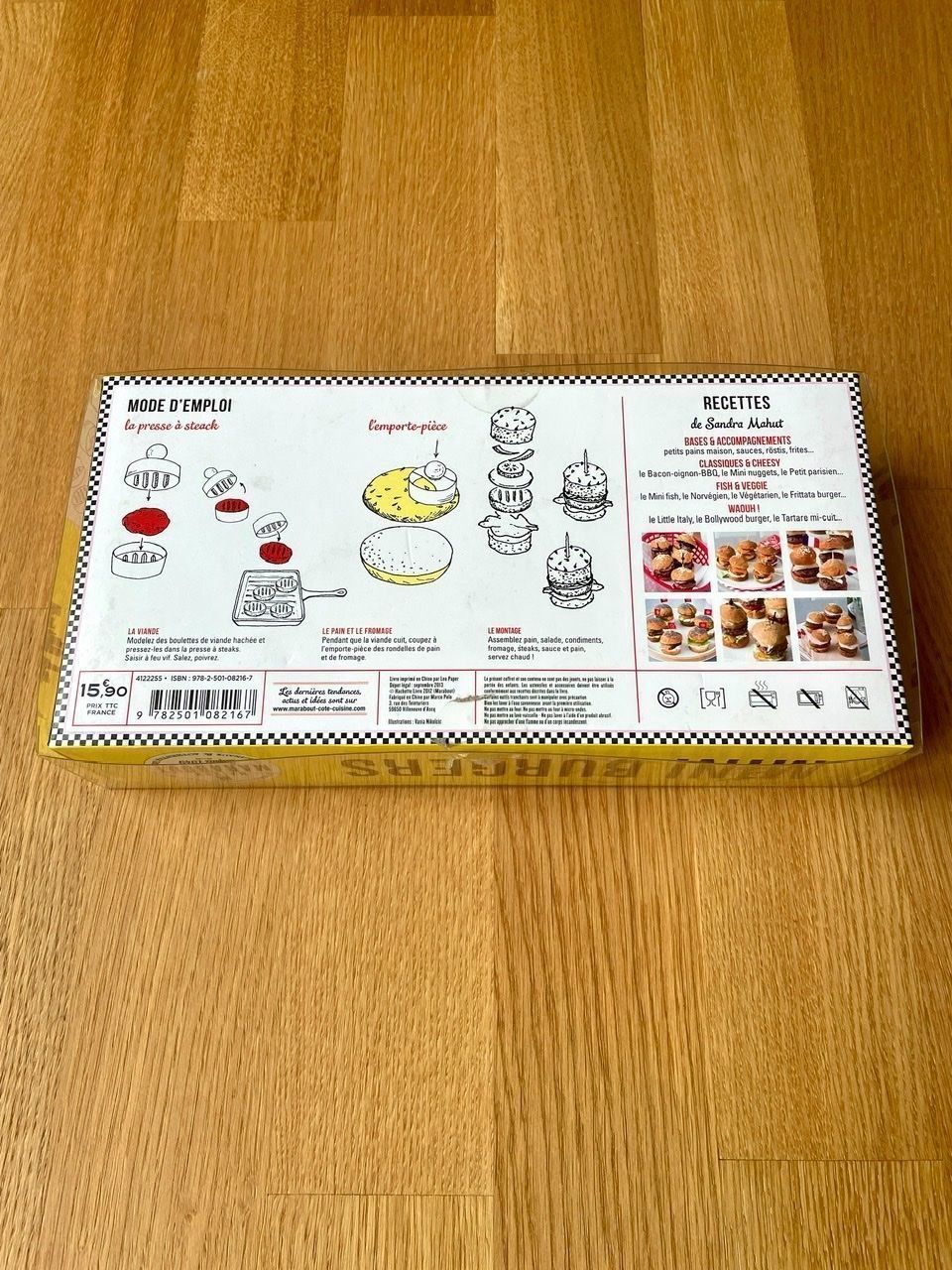 Bastelsets: Marabout Mini-Burger-Set und Kochbuch – Gebraucht aus Basel von ece2108 3