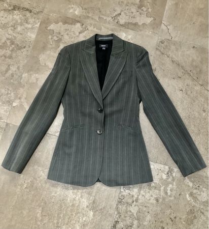 Mexx Blazer Grau Nadelstreifen, Gr. 34, Top Zustand!