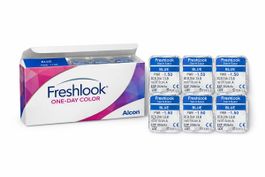 FreshLook ONE‑DAY COLOR Blue – 6 Stück Tageslinsen