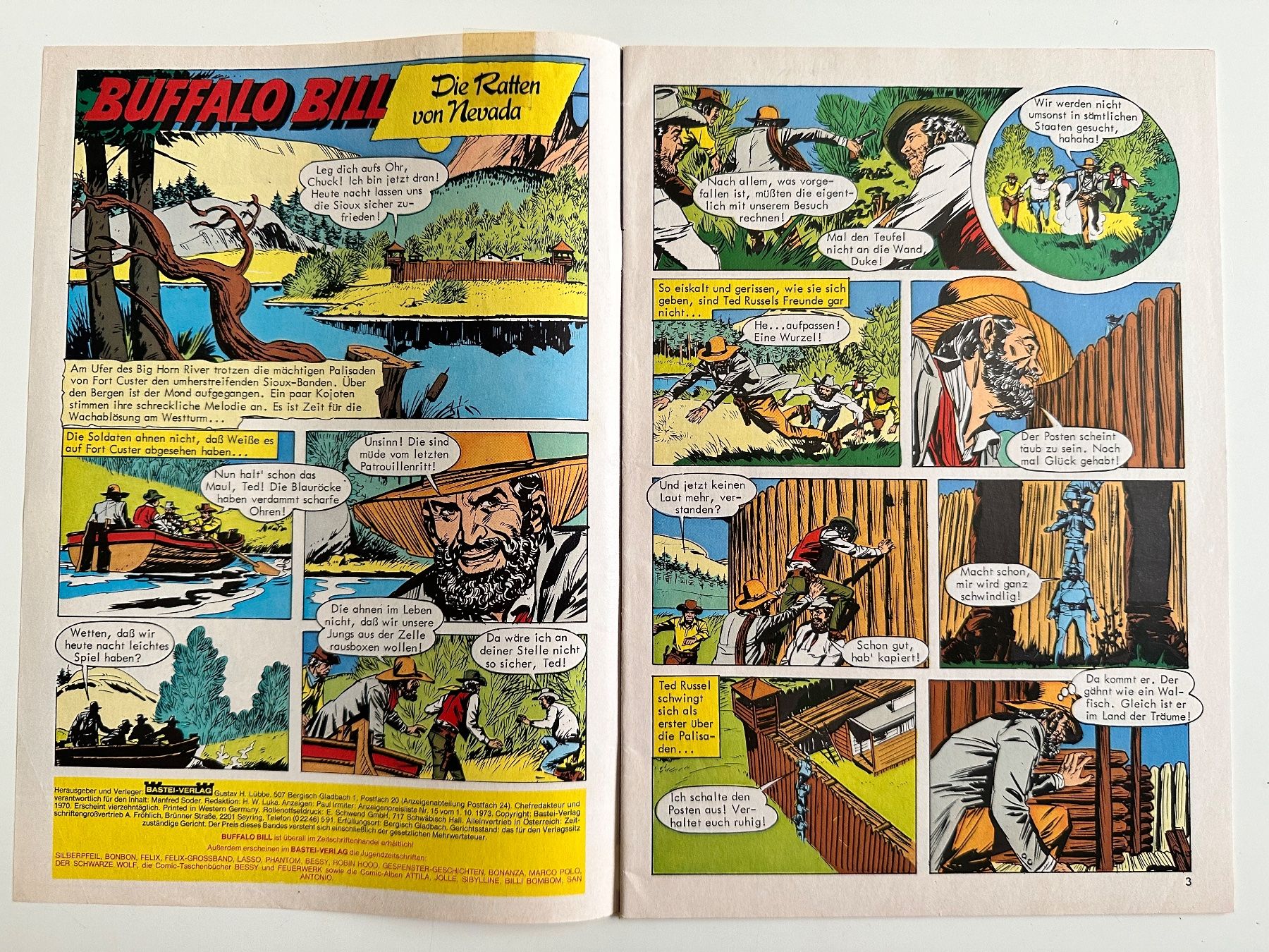 Fumetti: BUFFALO BILL NR. 381 - ZUSTAND 2 – Usato da Münsingen venduto da Ganjam 3