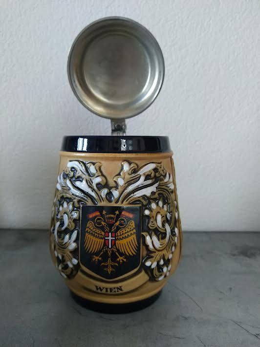 Alle Dekorationen: Chope à bière /Bierkrug – Neu (gemäss Beschreibung) aus Cheyres von omal 1
