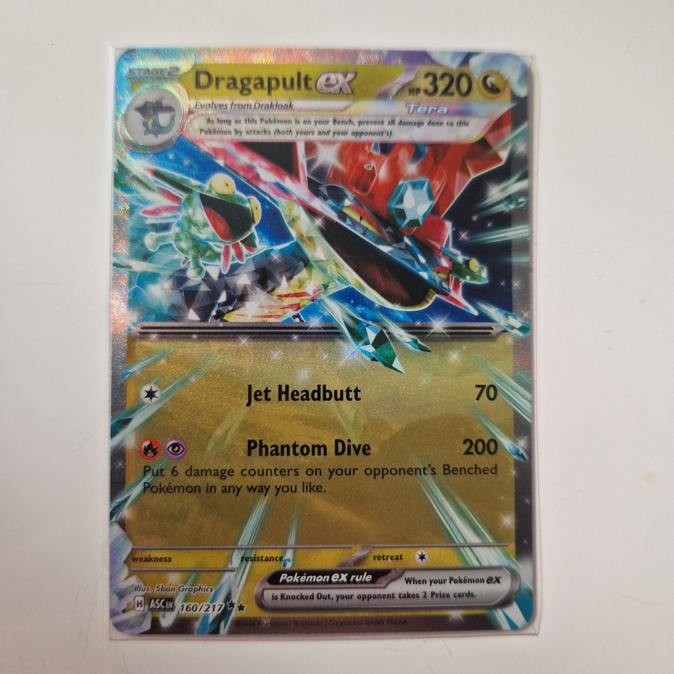 Pokémon Carte collezionabili: Dragapult ex 160/217 Ascended Heroes Englisch – Nuovo e nell'imballaggio originale da Brugg AG venduto da Sasch09