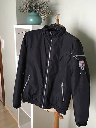 Herrenjacke, schwarz, Gr. S (44/46)