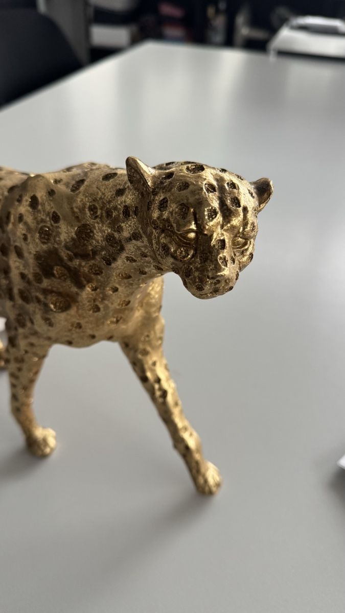 Statuette: Leopard Figur Metall – Nuovo e nell'imballaggio originale da Uster venduto da AliciaMiller 3