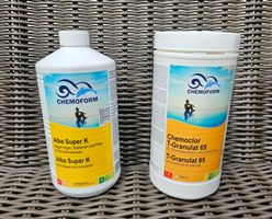 Chemoform Chemoclor T-Granulat 65 & Alba Super K Pool