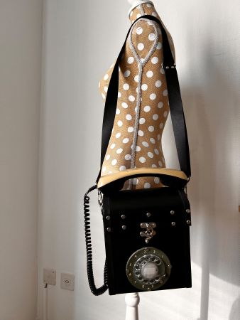 Retro Telefon Handtasche Vintage Stil