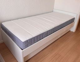 Taschenfederkernmatratze, mittelfest, 90x200 (VESTERÖY )