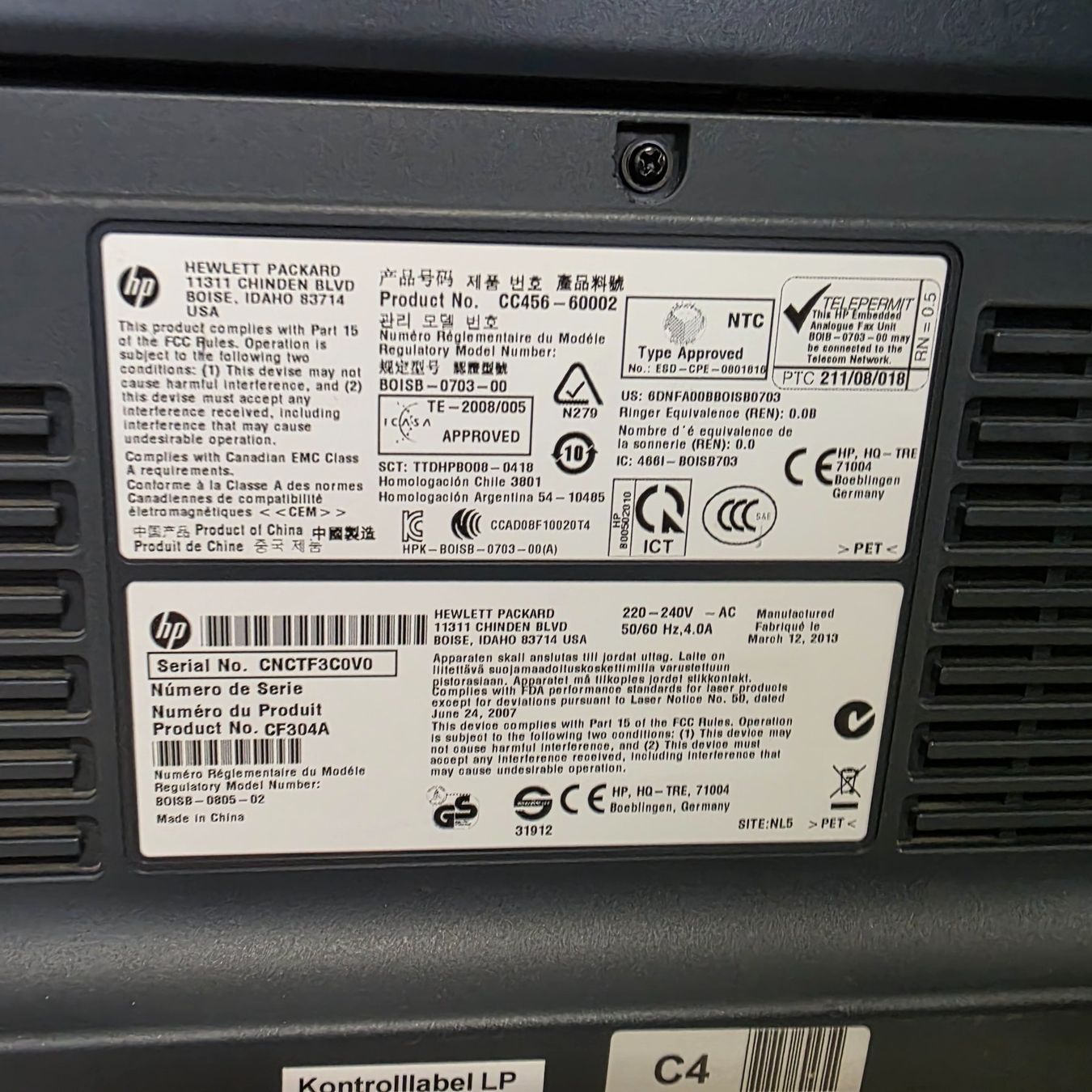 Hewlett Packard Drucker: HP Color LaserJet Enterprise 700 M775dn – Gebraucht aus Reinach BL von Re-Life_AG 4