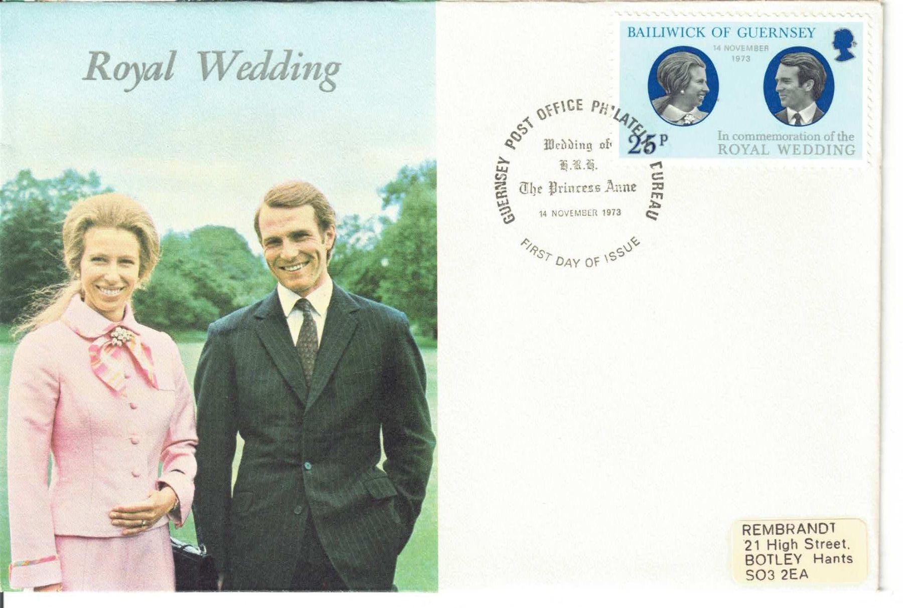 Tutti i francobolli: Royal Wedding Prinzessin Anne – Nuovo (secondo la descrizione) da Olten venduto da Pjotr8 1