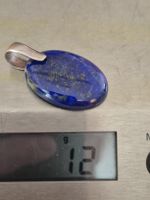 Anhänger Lapislazuli Edelstein 12g Silber Schmuck Unisex