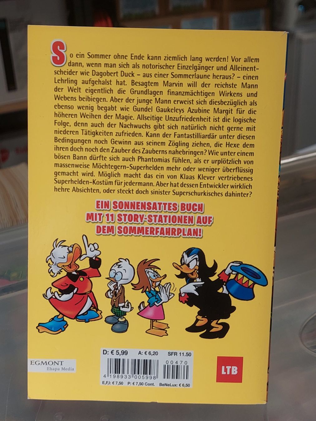 BD: Lustiges Taschenbuch LTB 470 – D'occasion à Oberwil b. Zug par PrimaryBlue 1