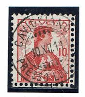 Helvetia 120 Vollstempel Cavigliano presso Locarno