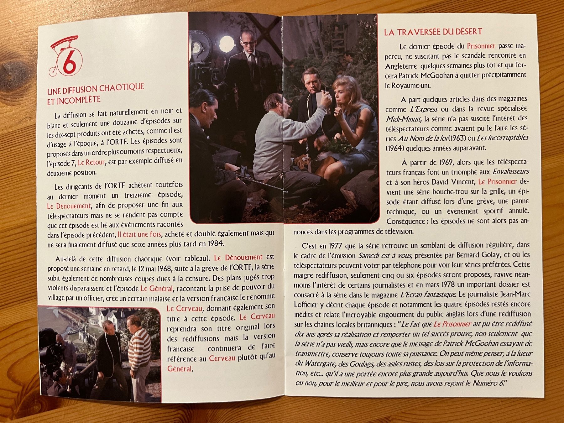 Tutti i DVDs: LE PRISONNIER - PATRICK McGOOHAN - SERIE COMPLETE 7 DVDs – Usato da Lausanne venduto da sbar224 5