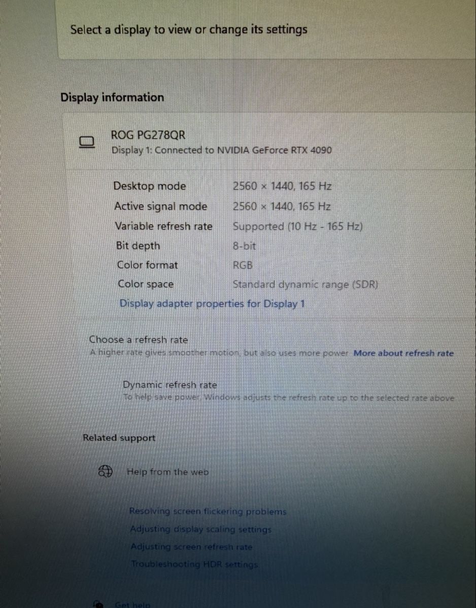 Asus Monitor: Asus ROG Monitor – Usato da Affoltern am Albis venduto da BRMLqi 3