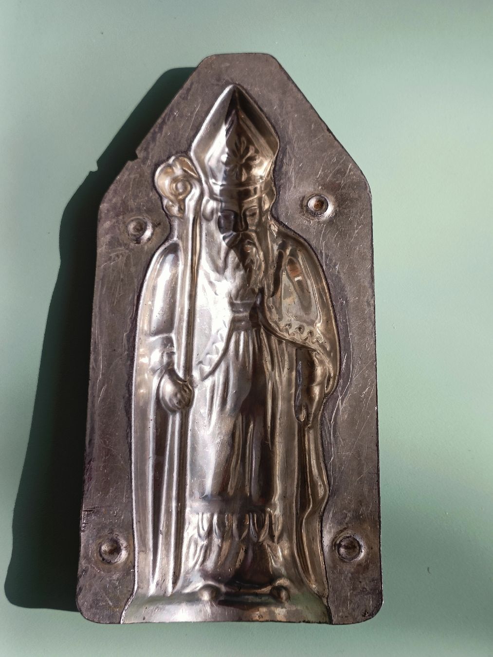 Teglie da forno: Alte Schoggi Form / Samichlaus – Usato da Brugg AG venduto da Ente015 3