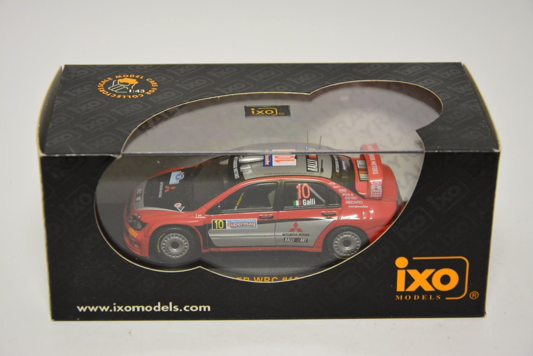 Mitsubishi Modellautos: Mitsubishi Lancer WRC #10 , 2003 , 1:43 – Neu und originalverpackt aus Goldach von Feivel9