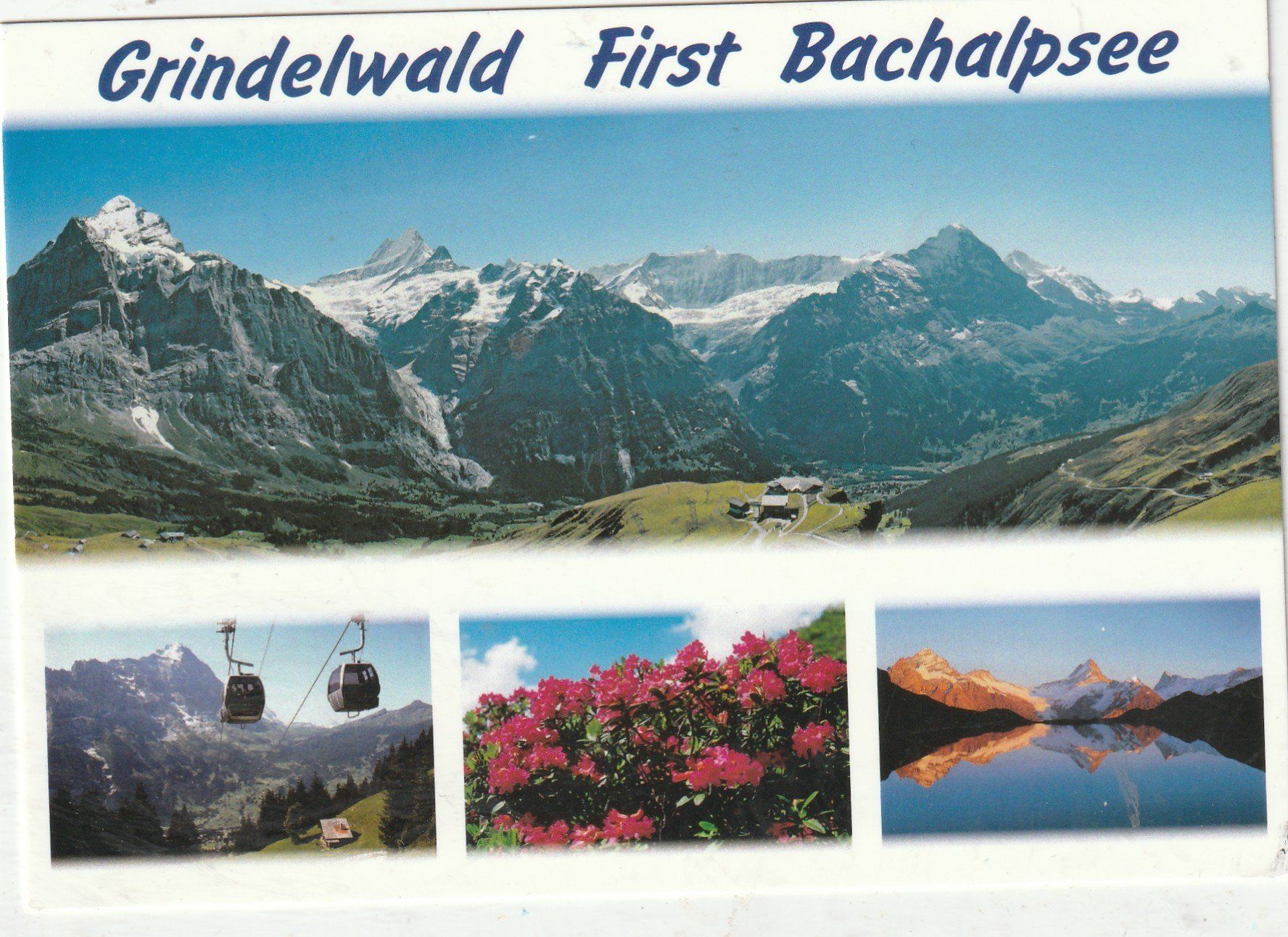 Ansichtskarten: Grindelwald – Gebraucht aus Lumbrein von made02