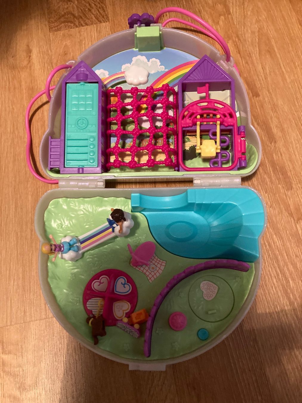 Polly Pocket Giocattoli: Regenbogen Tasche Polly Pocket Spielplatz – Usato da Emmenbrücke venduto da JJ_89 1