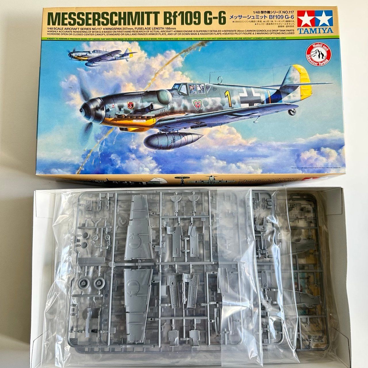 Tamiya Kit di modellismo & Modellini statici: Tamiya  Bf109 G-6 1/48 – Nuovo (secondo la descrizione) da Dietikon venduto da Berin64 1
