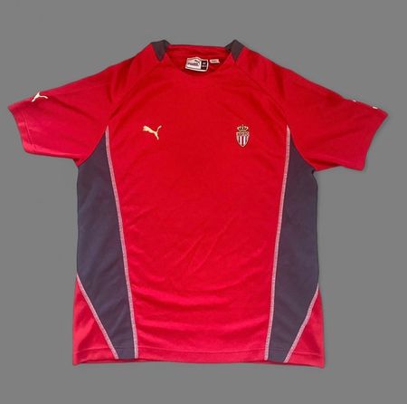 AS Monaco 2004/05 Vintage Puma Fussball-Trainingsshirt