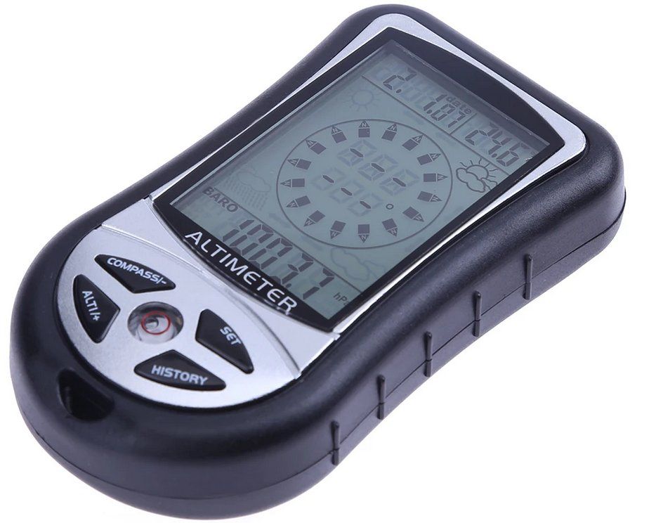 8in1 Outdoor Altimeter Barometer Kompass Uhr Wetterstation (Neu und ...