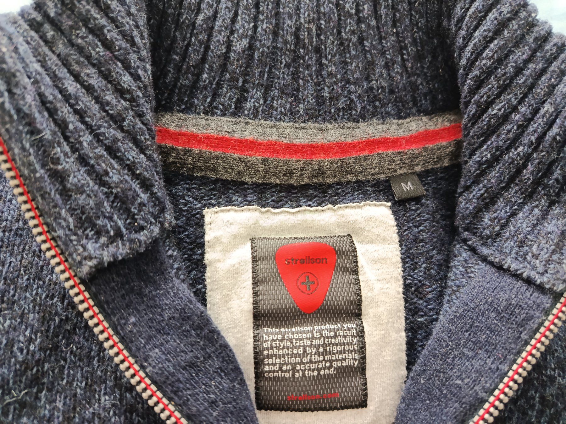 Maglioni & Felpe: Herren Pullover Strellson dunkelblau mit Reissverschluss – Usato da Lichtensteig venduto da Hai36ch 3