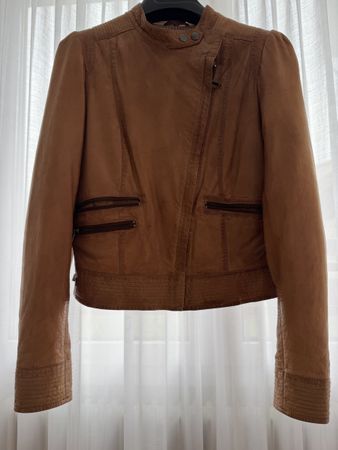 Lederjacke