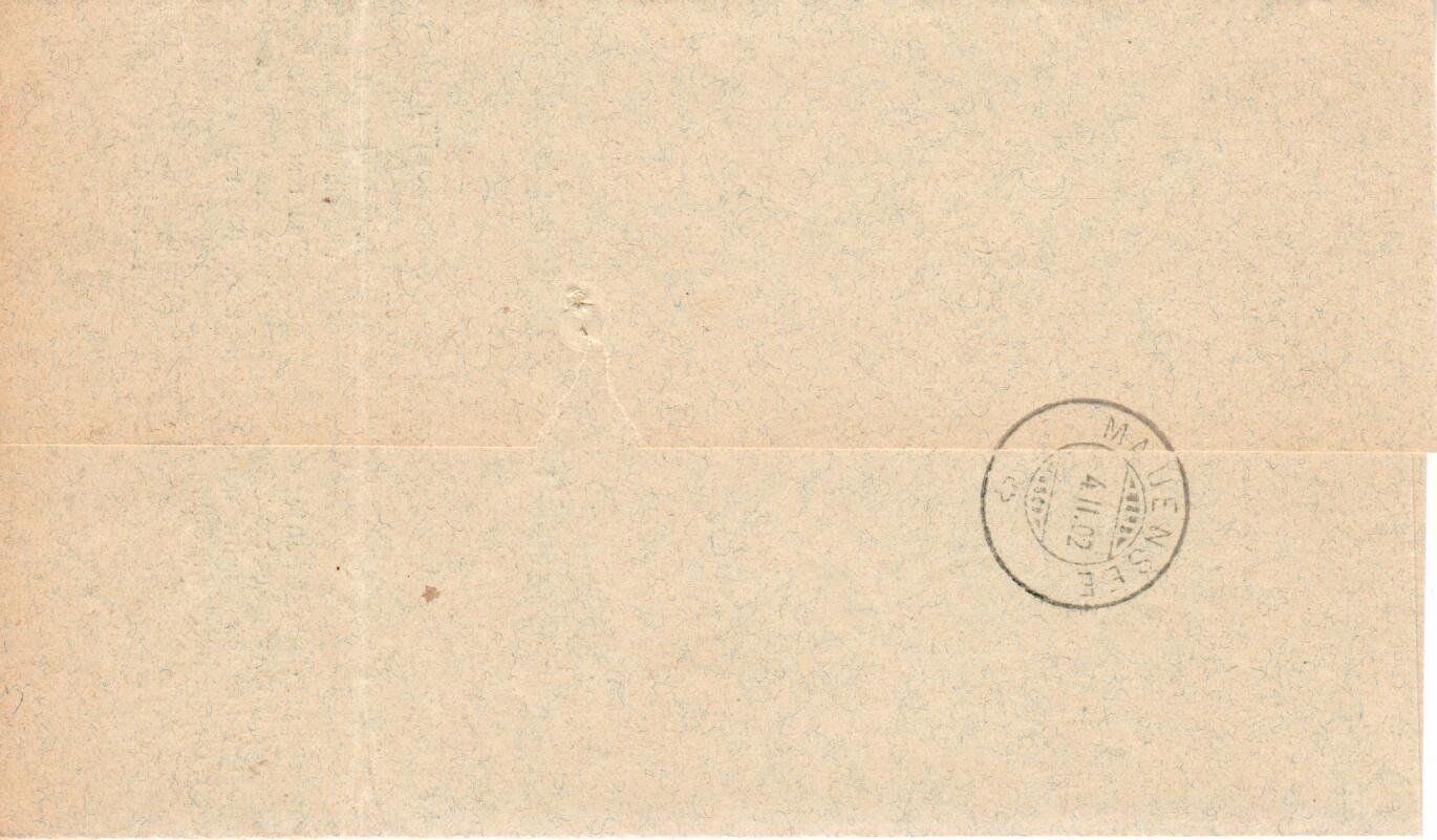 Tous les timbres: Oberkirch - Mauensee 1902 – D'occasion à Wolhusen par Curver9 1