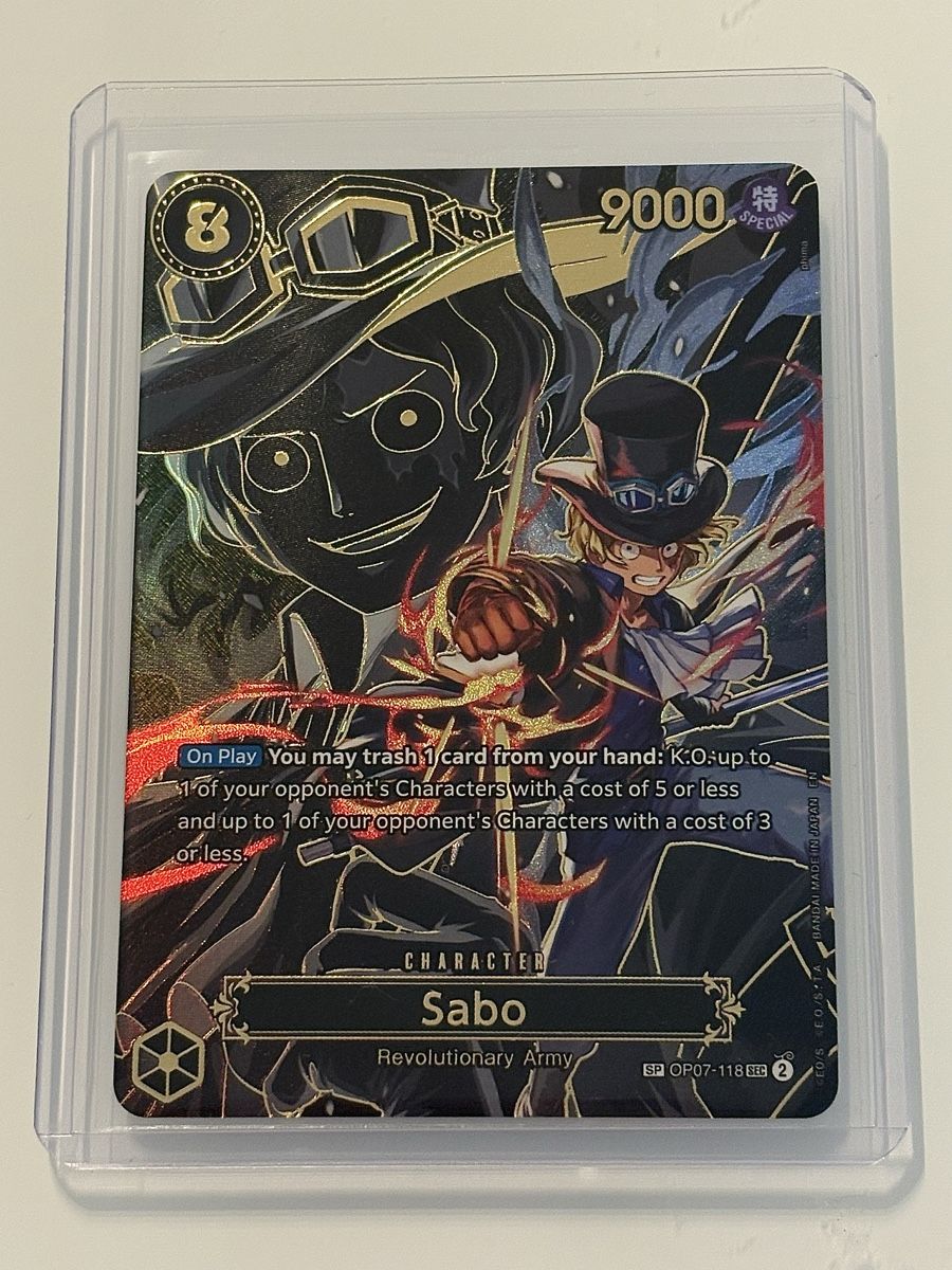 Bandai Carte collezionabili: One Piece TCG - Sabo OP07-118 – Nuovo (secondo la descrizione) da Pieterlen venduto da Mira_o7