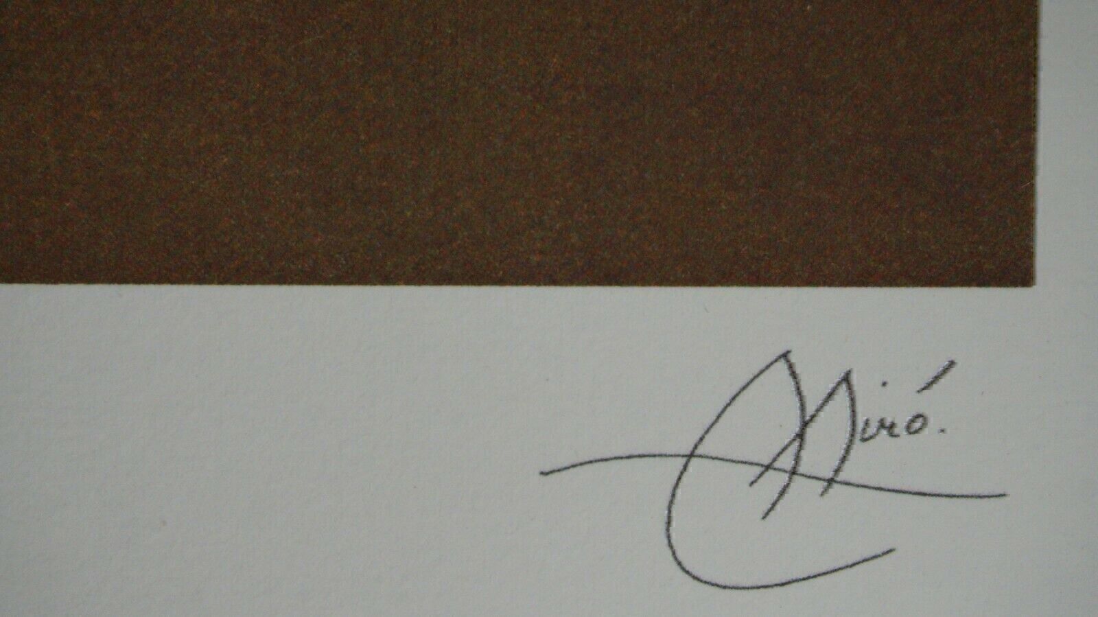 Foto & Immagini: JOAN MIRO HANDNUMMERIERT DRUCKSIGNIERT – Usato da Gersau venduto da grafik-kunst 3