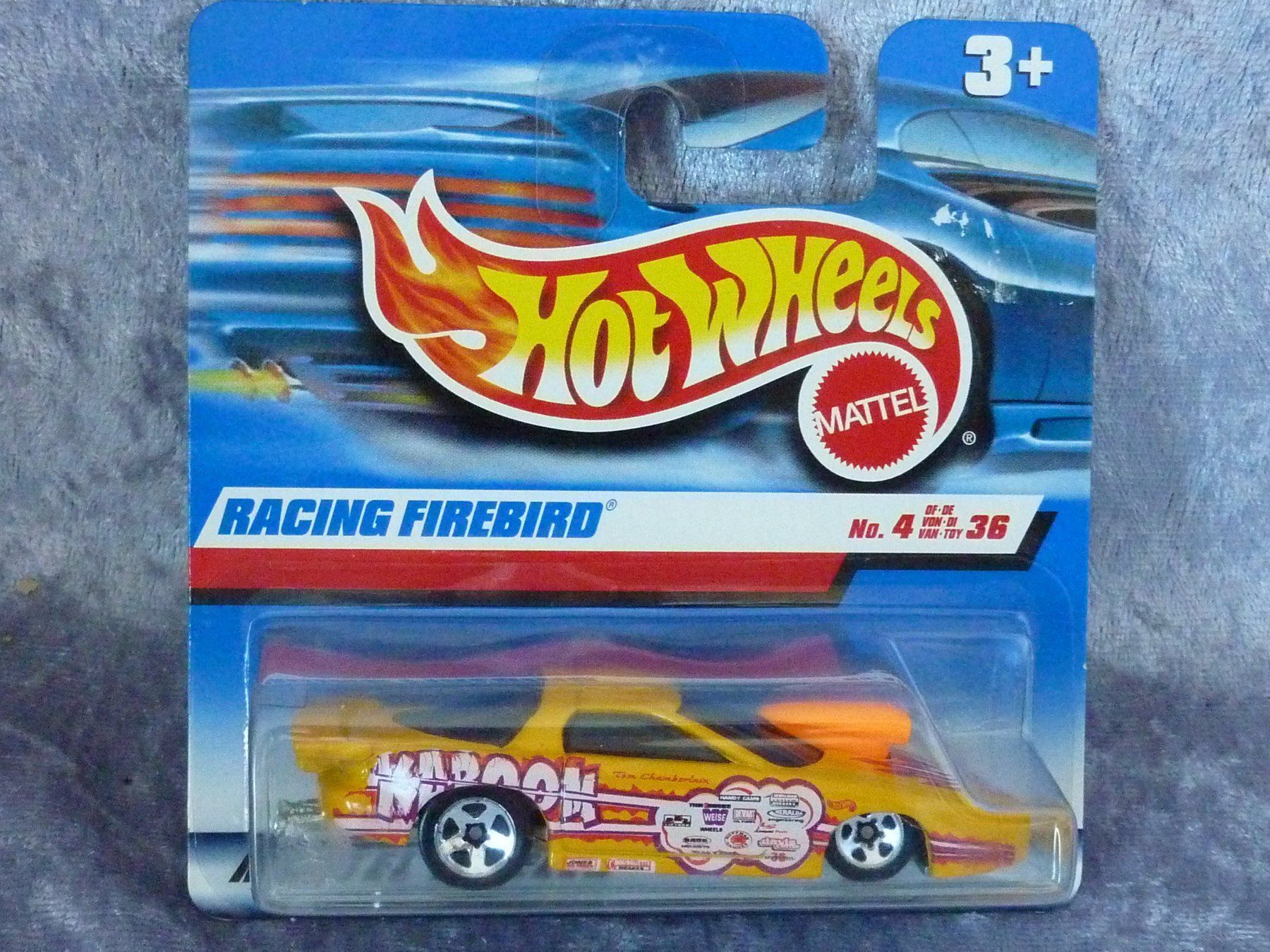 Hot Wheels Modellini d'auto: Pontiac Firebird Racing  1:64 – Nuovo e nell'imballaggio originale da Dürrenäsch venduto da modellautos4you