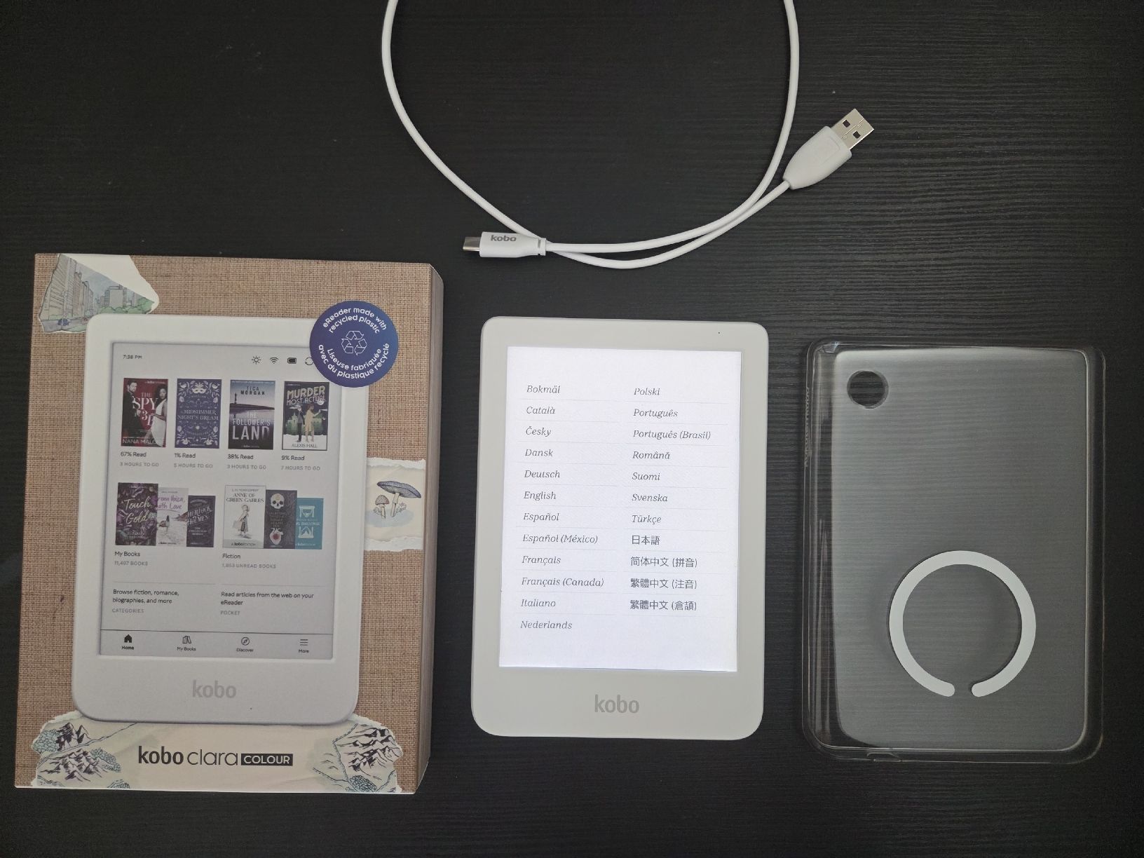Kobo Tablettes PC: Lettore e-book Kobo Clara Colour con custodia – Neuf avec emballage d'origine à Nyon par direwolf97