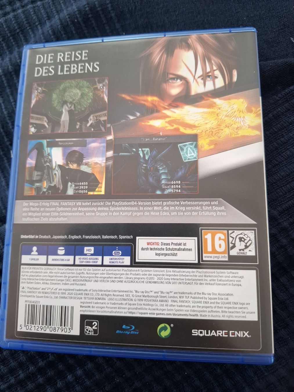 Jeux: Final Fantasy VIII Remastered PS4 – D'occasion à Dübendorf par MO_c6hy 2