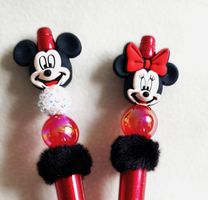 1 Kugelschreiber "Minnie oder Mickey Mouse" in 3D 🎥Disney