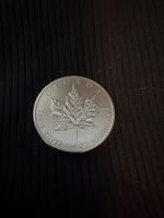 Maple Leaf Silbermuenze 1 oz 9999 neuwertig