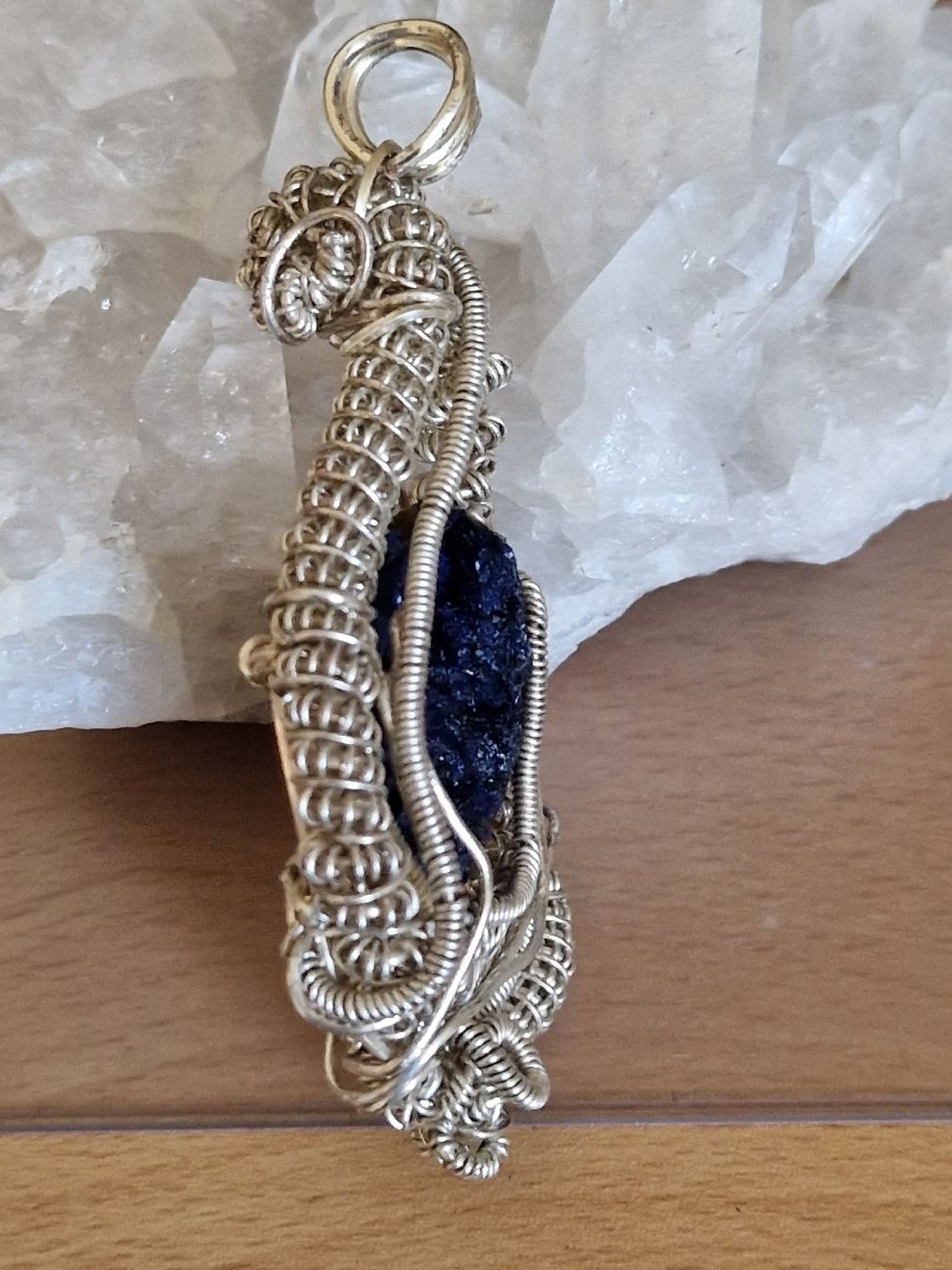 Ciondoli: Splendide pendentif AZURITE, artisanat lithothérapie – Nuovo (secondo la descrizione) da SAXON venduto da Mariposita1428 7