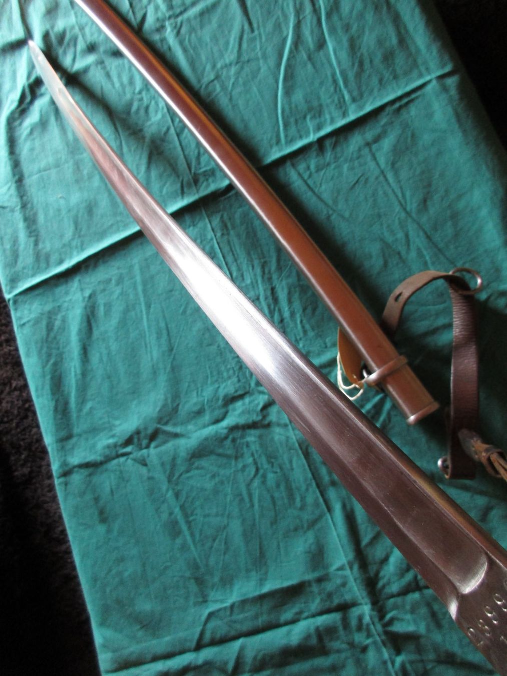 Schweizer Armee Stichwaffen: Mannschaftssäbel Mod.96  Nr.23996 WF-Neuhausen 1916 – Gebraucht aus Bowil von vifi01 7