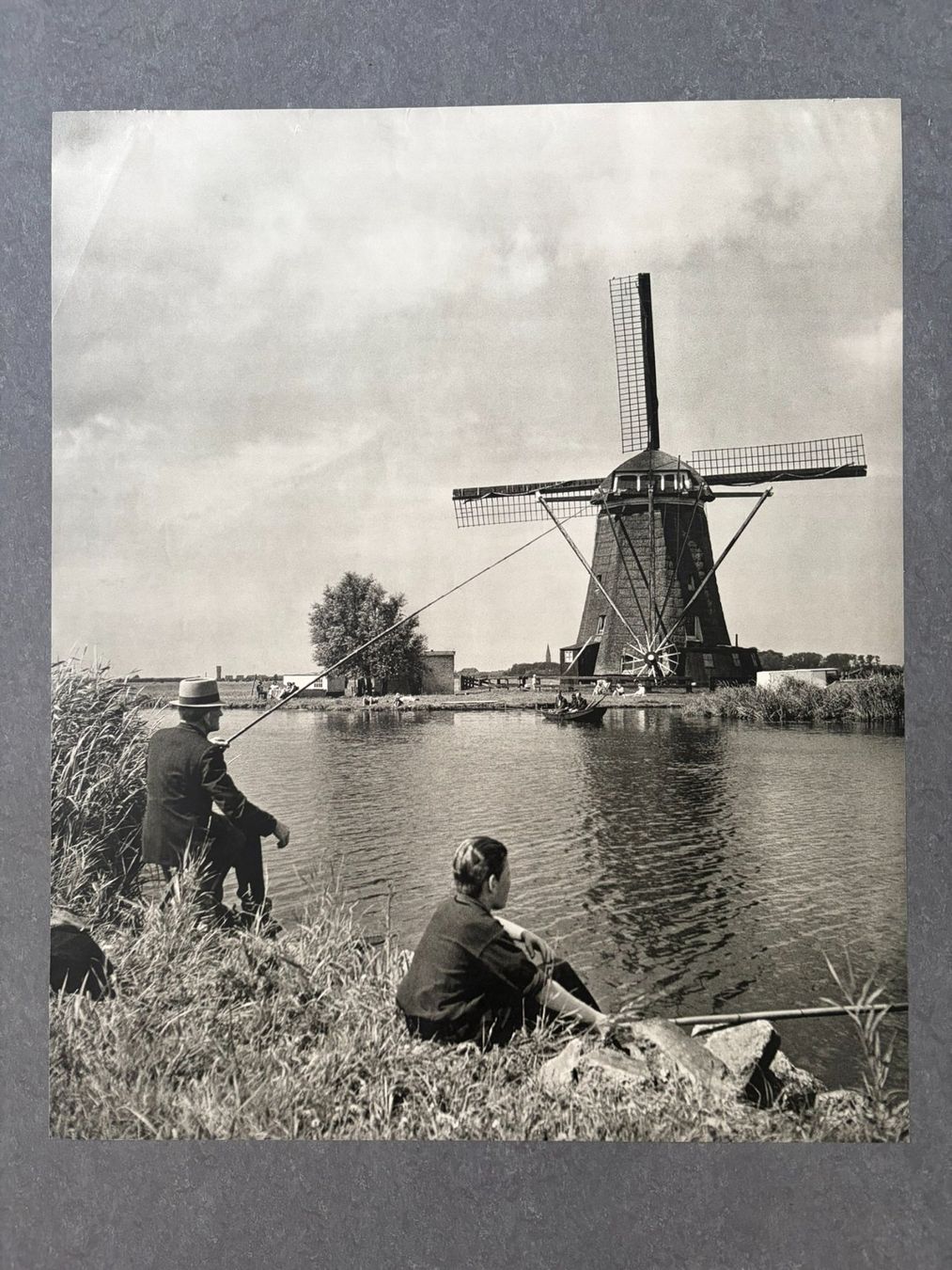 Foto & Immagini: Original Vintage Poster - Fischer mit Windmühle – Usato da Zürich venduto da jesulin05