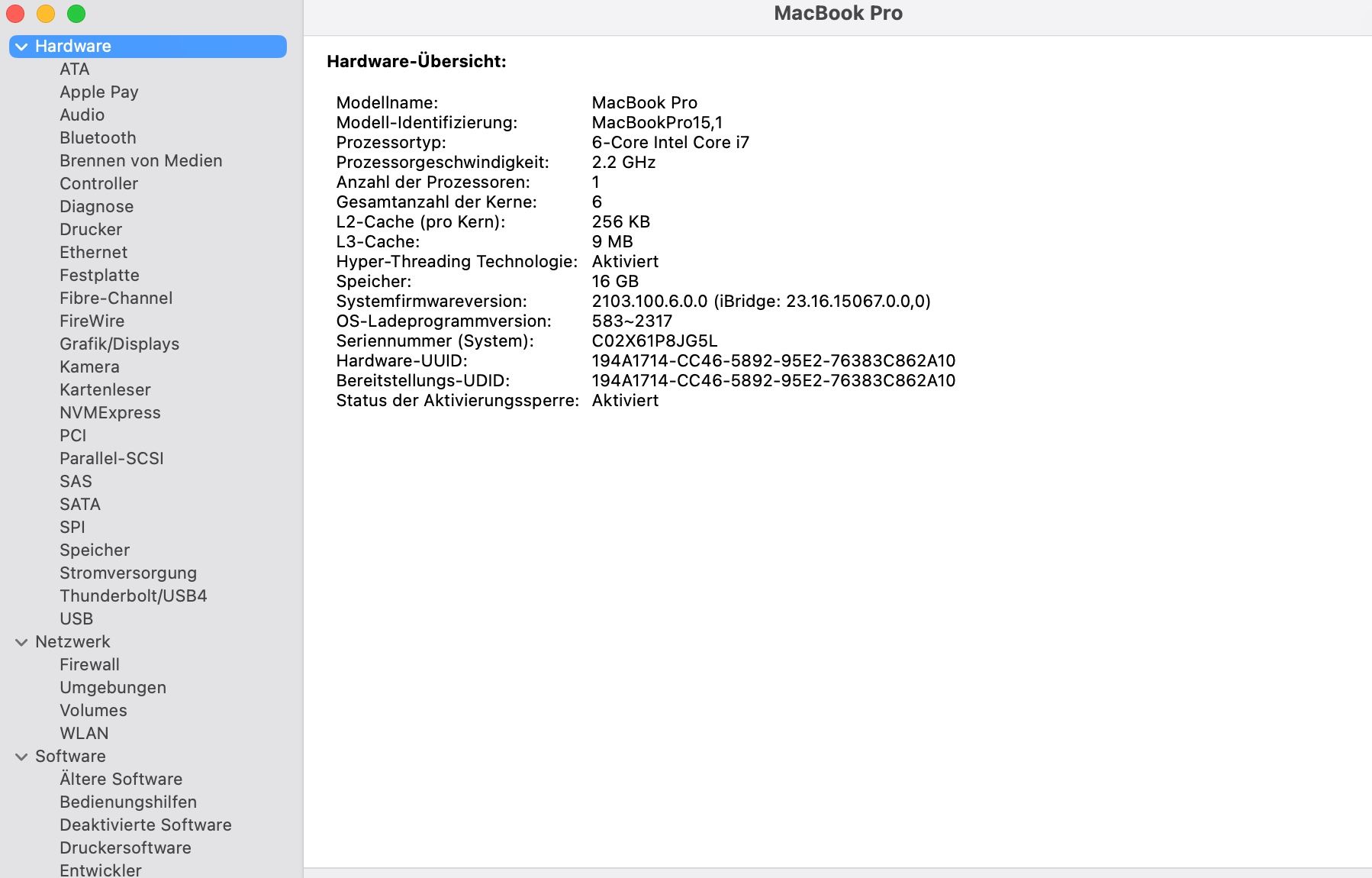 Apple Notebook: MacBook Pro (Retina, Mid 2012) 15" mit Touch Bar – Usato da Buchs ZH venduto da adm269 6