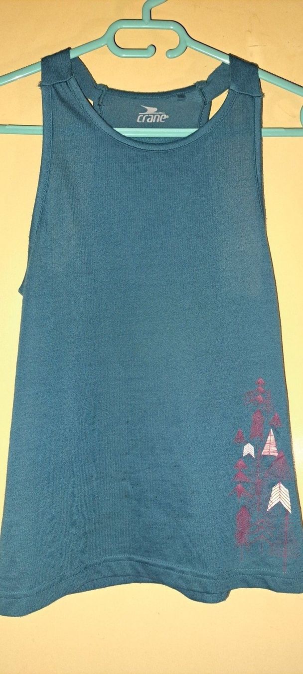 Tops: Débardeur vert turquoise – Gebraucht aus Genève von Axelle333 4