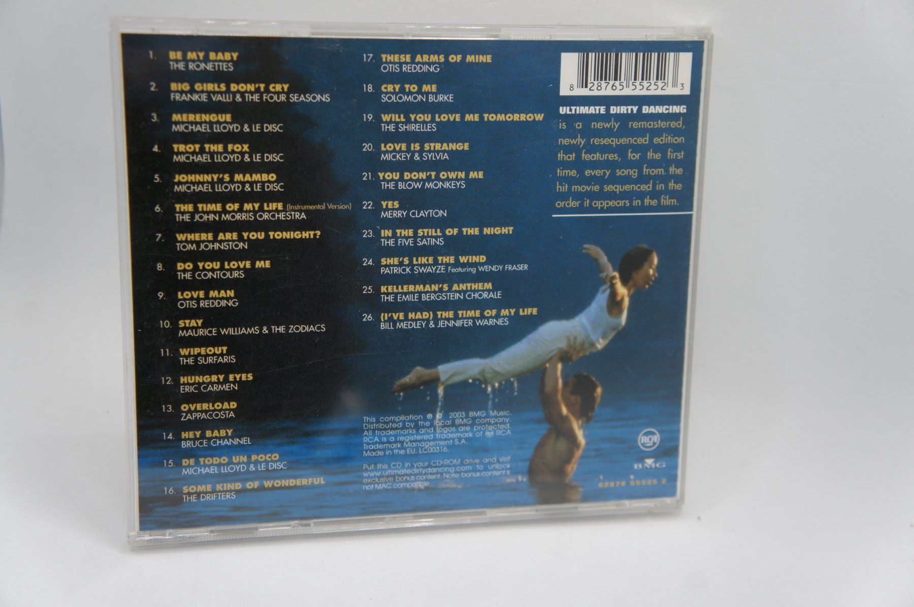 CDs: CD: Ultimate Dirty Dancing Patrick Swayze Otis Redding – Gebraucht aus Ernetschwil von luisvonerni 1