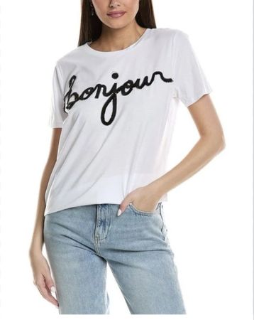 Karl Lagerfeld Paris T-Shirt „Bonjour“