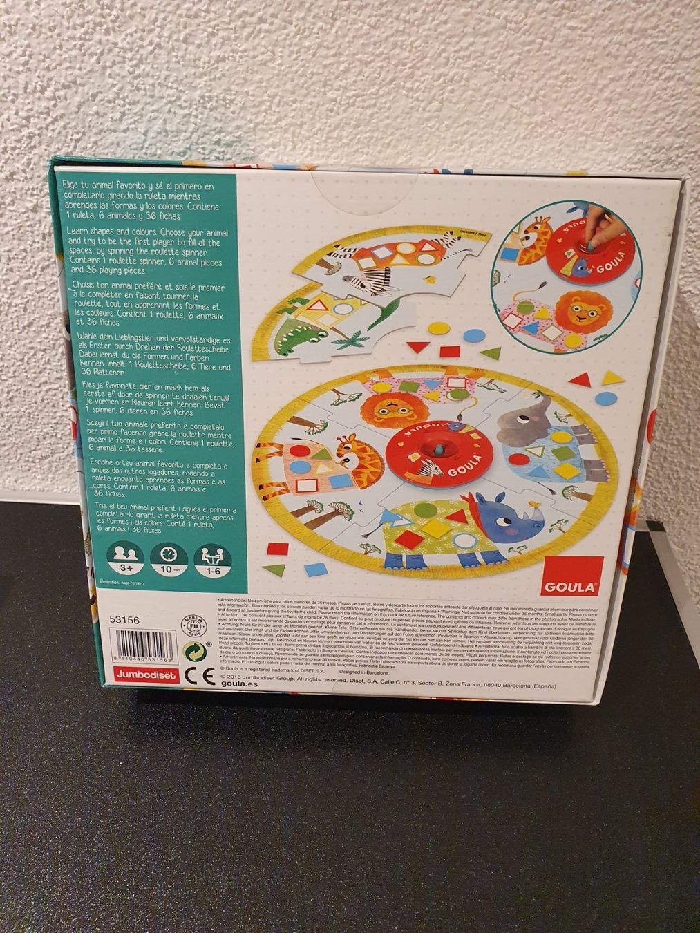 Giochi: Neu - Goula - Safari Roulette – Nuovo e nell'imballaggio originale da Dagmersellen venduto da Jarsetz_Restposten 1